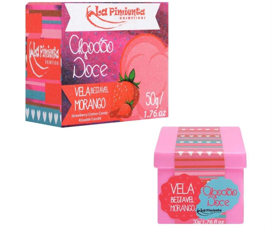 VELA BEIJAVEL MORANGO